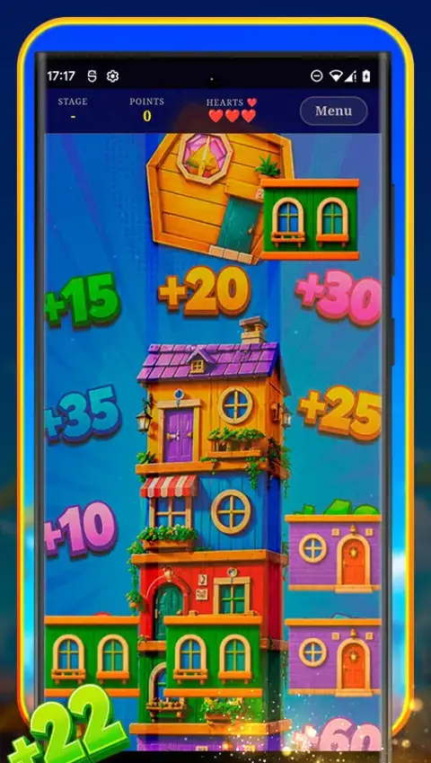 Prikaz partije i tornjeva u igri Tower Rush